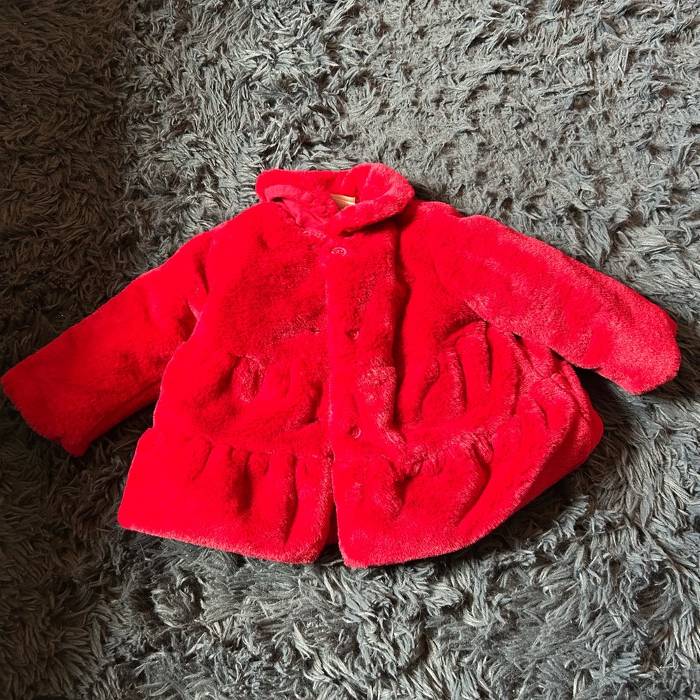 First Impressions Red Puffer Jacket